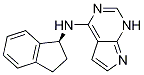 N-[(1S)-2,3-二氫-1H-茚-1-基]-7H-吡咯并[2,3-d]嘧啶-4-胺結(jié)構(gòu)式_905580-86-1結(jié)構(gòu)式