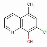 5-甲基-7-氯-8-羥基-喹啉結構式_90799-56-7結構式