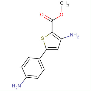 3-氨基-5-(4-氨基苯基)噻吩-2-羧酸甲酯結(jié)構(gòu)式_909301-64-0結(jié)構(gòu)式