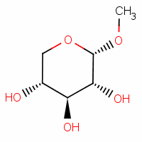 甲基-Α-D-吡喃木糖結(jié)構(gòu)式_91-09-8結(jié)構(gòu)式