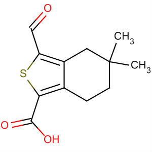 3-甲?；?5,5-二甲基-4,5,6,7-四氫-苯并[c]噻吩-1-羧酸結(jié)構(gòu)式_910635-48-2結(jié)構(gòu)式