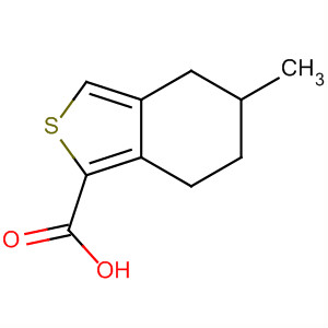 5-甲基-4,5,6,7-四氫-苯并[c]噻吩-1-羧酸結(jié)構(gòu)式_910635-70-0結(jié)構(gòu)式
