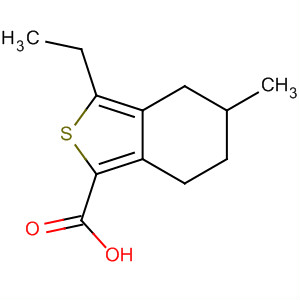 3-乙基-5-甲基-4,5,6,7-四氫-苯并[c]噻吩-1-羧酸結(jié)構(gòu)式_910635-74-4結(jié)構(gòu)式