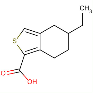 5-乙基-4,5,6,7-四氫-苯并[c]噻吩-1-羧酸結(jié)構(gòu)式_910635-76-6結(jié)構(gòu)式