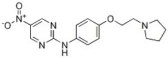 5-硝基-N-(4-(2-(吡咯烷-1-基)乙氧基)苯基)嘧啶-2-胺結(jié)構(gòu)式_910904-64-2結(jié)構(gòu)式