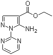 5-氨基-1-(嘧啶-2-基)-1H-吡唑-4-羧酸乙酯結構式_91129-95-2結構式