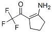  1-(2-氨基-1-環(huán)戊烯-1-基)-2,2,2-三氟-乙酮結(jié)構(gòu)式_912335-17-2結(jié)構(gòu)式
