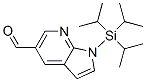 1-[三(1-甲基乙基)甲硅烷基]-1H-吡咯并[2,3-b]吡啶-5-甲醛結(jié)構(gòu)式_916259-49-9結(jié)構(gòu)式