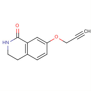 7-(2-丙炔-1-氧基)-3,4-二氫異喹啉-1(2H)-酮結(jié)構(gòu)式_917884-95-8結(jié)構(gòu)式