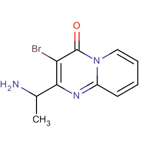 2-(1-氨基乙基)-3-溴-4H-吡啶并[1,2-a]嘧啶-4-酮結(jié)構(gòu)式_918422-42-1結(jié)構(gòu)式