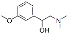 1-(3-甲氧基苯基)-2-甲基氨基乙醇結構式_92188-49-3結構式