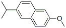 2-甲氧基-6-(1-甲基乙基)萘結(jié)構(gòu)式_92297-66-0結(jié)構(gòu)式