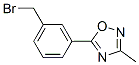 3-(3-甲基-1,2,4-噁二唑)芐溴結(jié)構(gòu)式_926921-57-5結(jié)構(gòu)式