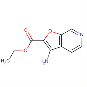 3-氨基呋喃并2,3-c吡啶-2-羧酸乙酯結(jié)構(gòu)式_927804-72-6結(jié)構(gòu)式