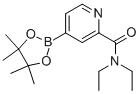 N,N-二乙基-4-(4,4,5,5-四甲基-1,3,2-二噁硼烷-2-基)-3-吡啶羧酰胺結(jié)構(gòu)式_932382-18-8結(jié)構(gòu)式