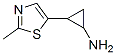 2-(2-甲基-5-噻唑)環(huán)丙胺結(jié)構(gòu)式_933733-59-6結(jié)構(gòu)式