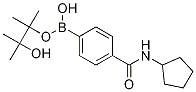 N-環(huán)戊基-4-(4,4,5,5-四甲基-1,3,2-二噁硼烷-2-基)苯甲酰胺結(jié)構(gòu)式_933987-10-1結(jié)構(gòu)式