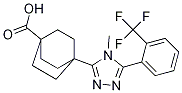4-(4-甲基-5-(2-(三氟甲基)苯基)-4H-1,2,4-噻唑-3-基)雙環(huán)[2.2.2]辛烷-1-羧酸結(jié)構(gòu)式_935273-84-0結(jié)構(gòu)式