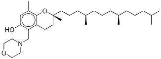5-(4-嗎啉基甲基)delta-生育酚結(jié)構(gòu)式_936230-68-1結(jié)構(gòu)式