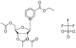 3-(乙氧羰基)-1-(2,3,5-三-O-乙?；?beta-D-呋喃核糖基)-吡啶鎓三氟甲烷磺酸酯結(jié)構(gòu)式_936945-09-4結(jié)構(gòu)式