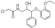 (2RS,3RS)-1-氯乙?；被?3-(2-乙氧基苯氧基)-2-羥基-3-苯基丙烷結(jié)構(gòu)式_93852-40-5結(jié)構(gòu)式