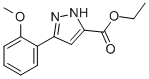 乙基 3-(2-甲氧基苯基)-1H-吡唑-5-羧酸結構式_939053-53-9結構式