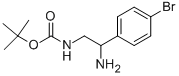 [2-氨基-2-(4-溴-苯基)-乙基]-氨基甲酸叔丁酯鹽酸鹽結(jié)構(gòu)式_939760-50-6結(jié)構(gòu)式
