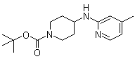 4-(4-甲基-吡啶-2-基氨基)-哌啶-1-羧酸叔丁酯結(jié)構(gòu)式_939986-29-5結(jié)構(gòu)式