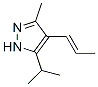 (e)-(9ci)-3-甲基-5-(1-甲基乙基)-4-(1-丙烯基)-,1H-吡唑結構式_94223-05-9結構式