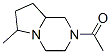 (7CI)-2-乙?；藲?6-甲基吡咯并[1,2-a]吡嗪結構式_94408-65-8結構式