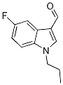 5-氟-1-丙基-1H-吲哚-3-甲醛結(jié)構(gòu)式_944465-16-1結(jié)構(gòu)式