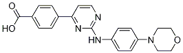 4-(2-(4-Morpholinophenylamino)pyrimidin-4-yl)benzoic acid Structure,945749-71-3Structure