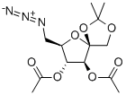 5-疊氮基-5-脫氧-3,4-雙-o-乙?；?1,2-o-異亞丙基-beta-D-果糖結構式_94801-00-0結構式