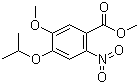 4-異丙氧基-5-甲氧基-2-硝基苯甲酸甲酯結構式_948553-02-4結構式