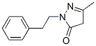 3-甲基-1-(2-苯基乙基)-2-吡唑烷-5-酮結構式_949-26-8結構式