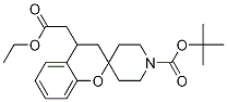 4-(2-乙氧基-2-氧代乙基)螺[苯并二氫吡喃-2,4-哌啶]-1-羧酸叔丁酯結(jié)構(gòu)式_952681-81-1結(jié)構(gòu)式