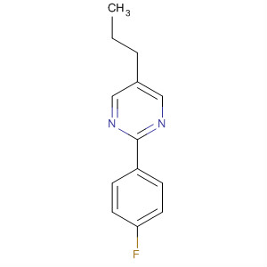 2-(4-氟苯基)-5-丙基嘧啶結(jié)構(gòu)式_95495-00-4結(jié)構(gòu)式