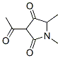 (9ci)-3-乙?；?1,5-二甲基-2,4-吡咯烷二酮結(jié)構(gòu)式_95734-29-5結(jié)構(gòu)式
