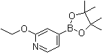 2-乙氧基-4-(4,4,5,5-四甲基-1,3,2- 二噁硼烷-2-基)-吡啶結(jié)構(gòu)式_957346-47-3結(jié)構(gòu)式