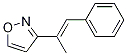 3-(1-甲基-2-苯基乙烯)異噁唑結(jié)構(gòu)式_95843-18-8結(jié)構(gòu)式