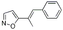 5-(1-甲基-2-苯基乙烯)異噁唑結(jié)構(gòu)式_95843-19-9結(jié)構(gòu)式