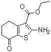 2-氨基-7-氧代-4,5,6,7-四氫-1-苯并噻吩-3-羧酸乙酯結構式_96334-44-0結構式