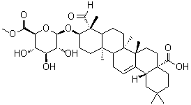 絲石竹皂苷元3-O-B-D葡萄糖醛酸甲酯結(jié)構(gòu)式_96553-02-5結(jié)構(gòu)式
