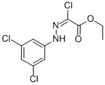 2-氯-2-[2-(3,5-二氯苯基)亞肼基]乙酸乙酯結(jié)構(gòu)式_96722-61-1結(jié)構(gòu)式