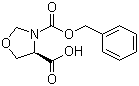 (R)-(+)-3-(芐氧基羰基)-4-噁唑啉羧酸結構式_97534-84-4結構式