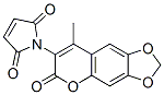 4-甲基-3-馬來(lái)酰亞胺基-6,7-亞甲二氧基香豆素結(jié)構(gòu)式_97744-90-6結(jié)構(gòu)式