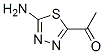 (9ci)-1-(5-氨基-1,3,4-噻二唑-2-基)-乙酮結(jié)構(gòu)式_98259-37-1結(jié)構(gòu)式