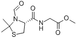 (R)-n-(3-甲?；?2,2-二甲基-噻唑烷-4-羧基)-甘氨酸甲酯結(jié)構(gòu)式_99167-92-7結(jié)構(gòu)式