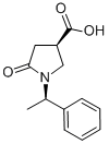 (1′R,3r)-(+)-1-(1′-苯基乙基)-5-氧代-3-吡咯烷羧酸結(jié)構(gòu)式_99735-43-0結(jié)構(gòu)式