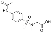 (4-乙?；被交酋；?-甲基氨基]-乙酸結(jié)構(gòu)式_99842-24-7結(jié)構(gòu)式